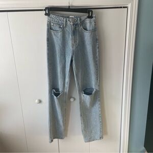 Princess Polly Blue Jeans Size 4